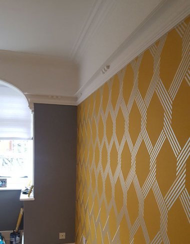 Wallpapering - photo 17