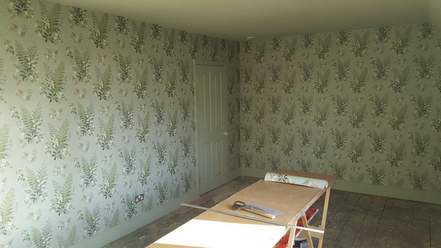 Wallpapering - photo 3