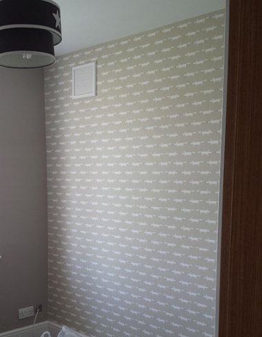 Wallpapering - photo 29